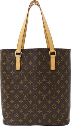 Louis Vuitton Brown Monogram Canvas Handbag Tote Bag (Pre-Owned)