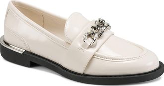 DKNY Ryleigh Chain Loafer in Coconut at Nordstrom, Size 5.5