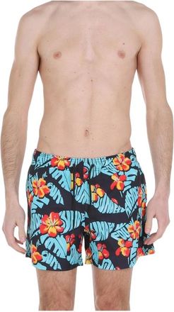 Sundek Grote bokser - Heren - Strandmode - Blauw - S - Badmode