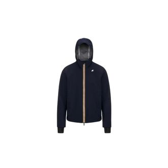 K-Way K-Way, Rain Jackets, male, Blue, Size: M Jacko Bonded Jersey