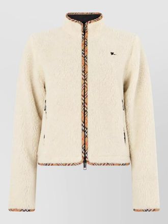 Burberry cropped wool cashmere jacket