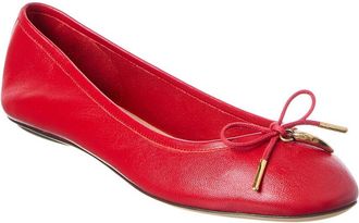 Chloé Chloe Iris Leather Ballerina Flat