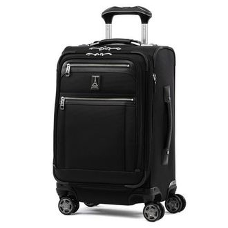 Travelpro Platinum Elite Softside Expandable 20-Inch Carry-On Luggage, Fits up to 15 Laptop in Shadow Black at Nordstrom
