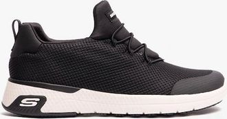 Skechers Womens Skechers Work 77281EC MARSING - WAIOLA SR Womens Occupational Trainers Black/White - Size: 2.5