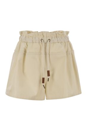 Moncler Cotton-Blend Shorts