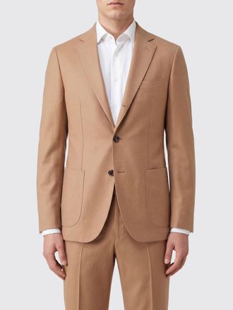 Sartorio Napoli Blazer monopetto in cashmere e seta con rever a lancia