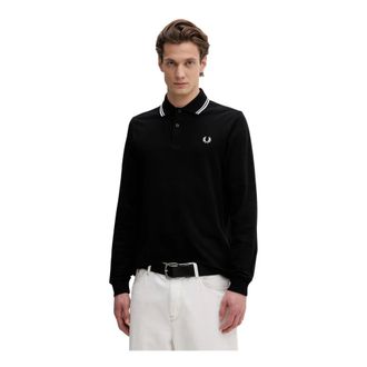 Fred Perry Uomo, Top, Nero, L, new