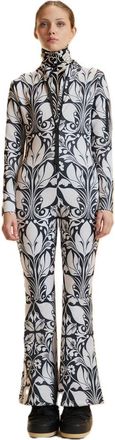 Cynthia Rowley Bonded Ski Suit in Black/white at Nordstrom, Size X-Small