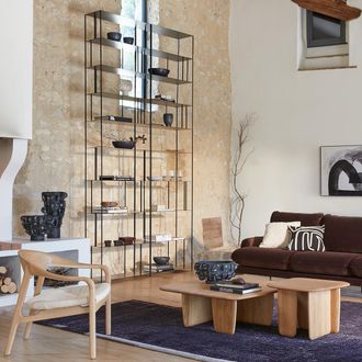 AM.PM Boekenrek in metalen staal H320 cm, Parallel XXL