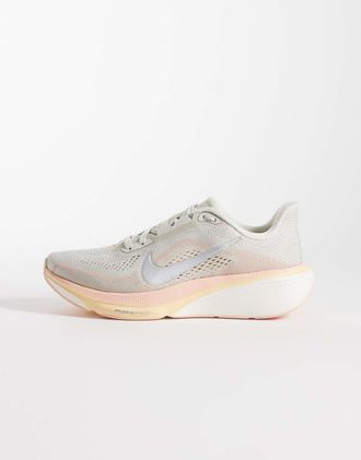 Nike Air Zoom Pegasus 42 - Sneakers beige e rosa