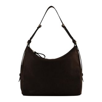 Pourchet Le Manuscrit Nubuck - Dames - Tassen - Bruin - Maat: ONE Size Leer