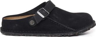 Birkenstock Katoen-elastaan - Heren - Slip ons - Zwart - 41 EU - Katoen - Schoenen