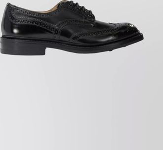Trickers leather derby shoes