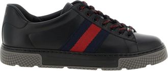 Gucci Schoenen, Heren, Zwart, 43 EU, Sneakers
