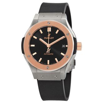 Hublot Pre-owned Hublot Classic Fusion Automatic Black Dial Mens Watch 565.NO.1480.RX