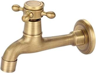 OEM Grifo De Cocina De Lat&oacute;n Sin Plomo, Grifo Monomando De Arco Alto, Grifos De Lat&oacute;n Antiguo, Grifo Mezclador De Fregadero, Grifo Vintage De Pared, Cinta