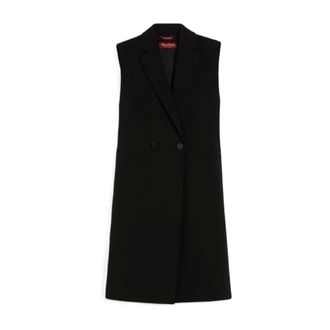 Max Mara Dames, Jassen, Zwart, Maat: XS Zijde