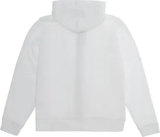 Polo Ralph Lauren Boys Hooded Zip-Up Sweatshirt White Cotton Hoods & Sweatshirts