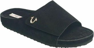 True Religion Billy Velcro Strap Sandal in Black at Nordstrom, Size 12