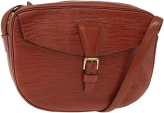 Louis Vuitton Pre-owned Leather Cross Body Bag - Dames - Vintage Schoudertas - Bruin - ONE Size - Leer - Vintage