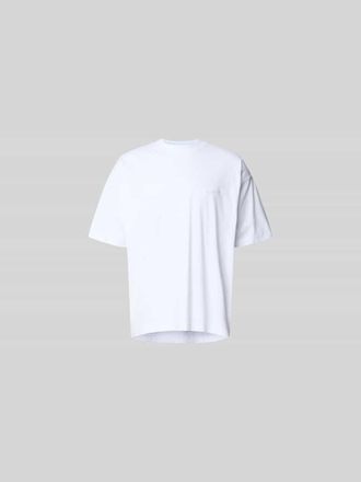 VETEMENTS Oversized T-Shirt aus reiner Baumwolle in Weiss, Gr&ouml;&szlig;e XL