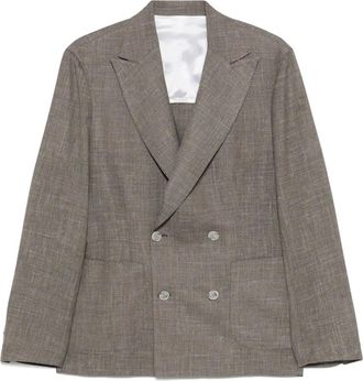 Barba Blazer doppiopetto - Grigio