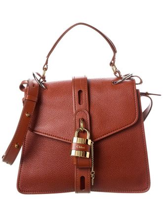 Chlo&eacute; Aby Day Medium Leather Shoulder Bag (Authentic Pre-Loved)