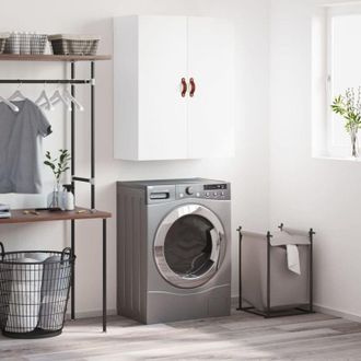 vidaXL Mobile a Parete Bianco 69,5x34x90 cm - Vidaxl