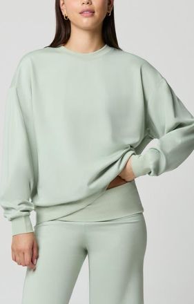 Florence By Mills Oversize Sport Sheen Crewneck Sweatshirt in Desert Sage at Nordstrom, Size Xx-Large