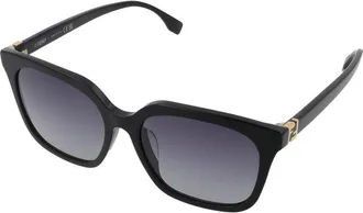 MAISON FENDI FE40207F Gradient Lens Sunglasses - Black