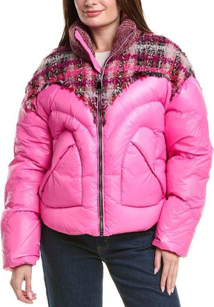 Khrisjoy Tweed Puffer Jacket