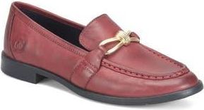 Børn Caley Bit Loafer in Burgundy Leather at Nordstrom Rack, Size 9.5