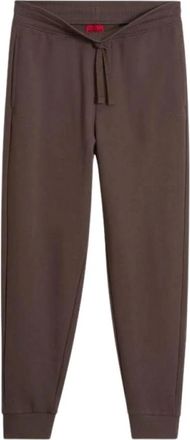HUGO BOSS Broek > Joggingbroeken - Heren - Sweatpants - Bruin - M - Broeken