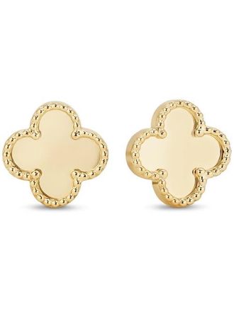 Devata Clover Earrings in 14K Gold, 11mm in Yellow Gold at Nordstrom