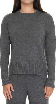 Pennyblack Gezellige Ronde hals Pullover - Dames - Ronde hals truien - Grijs - XL - Wol - Truien & Vesten