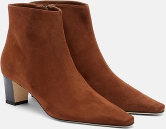 Manolo Blahnik Jaima suede ankle boots
