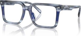 Michael Kors 54mm Square optical glasses in Blue at Nordstrom