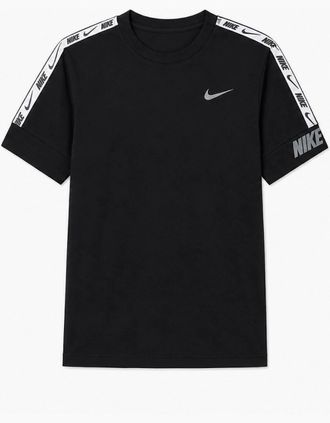 Nike Mens Nike Mens NSW Repeat T Shirt in Black - Size: 40
