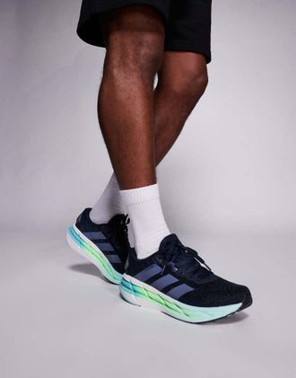 adidas adidas Running - Adistar 4 - Sneakers blu navy e verdi