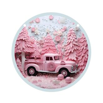 OEM Nuevo Colgante De San Valent&iacute;n De Acr&iacute;lico Transparente Rosa Con Forma De &Aacute;ngel, Estilo D