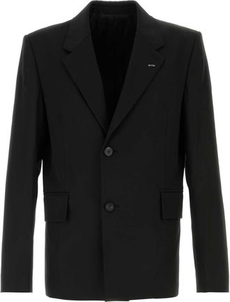 Wooyoungmi Mens Black Wool Blazer - Size EU 50 (Mens)