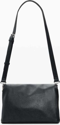 Desigual Borsa media nera con ciondoli e logo-Nero