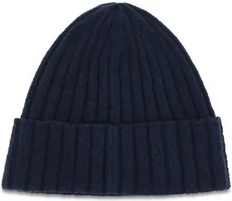 Dolce & Gabbana Mens Blue Wool Oves Aries Beanie Accessory