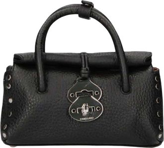 Zanellato Black Dotta Centauro Mini Satchel