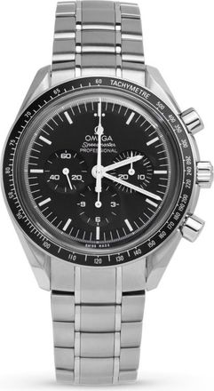 Omega Pre-owned Omega Speedmaster Professional Chronograph Tachymeter Black Dial Mens Watch 311.30.42.30.01.005