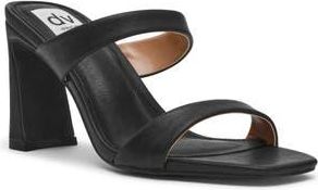 Dolce Vita Veniss Block Heel Slide Sandal in Black at Nordstrom Rack, Size 9.5