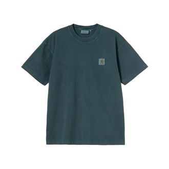 Carhartt Work in Progress Hombre, Camisetas, Verde, Talla: L