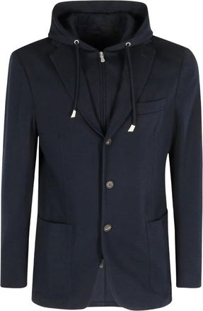 Eleventy Hombre, Chaquetas, Azul, Talla: 3XL