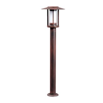 Lindby Lindby L&aacute;mpara Led Para Exterior pavlos En Marr&oacute;n De Acero
