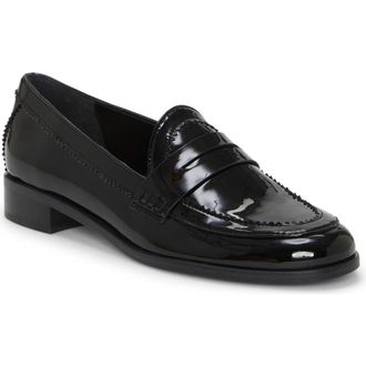 Vince Camuto Clarette Penny Loafer in Black at Nordstrom, Size 6.5